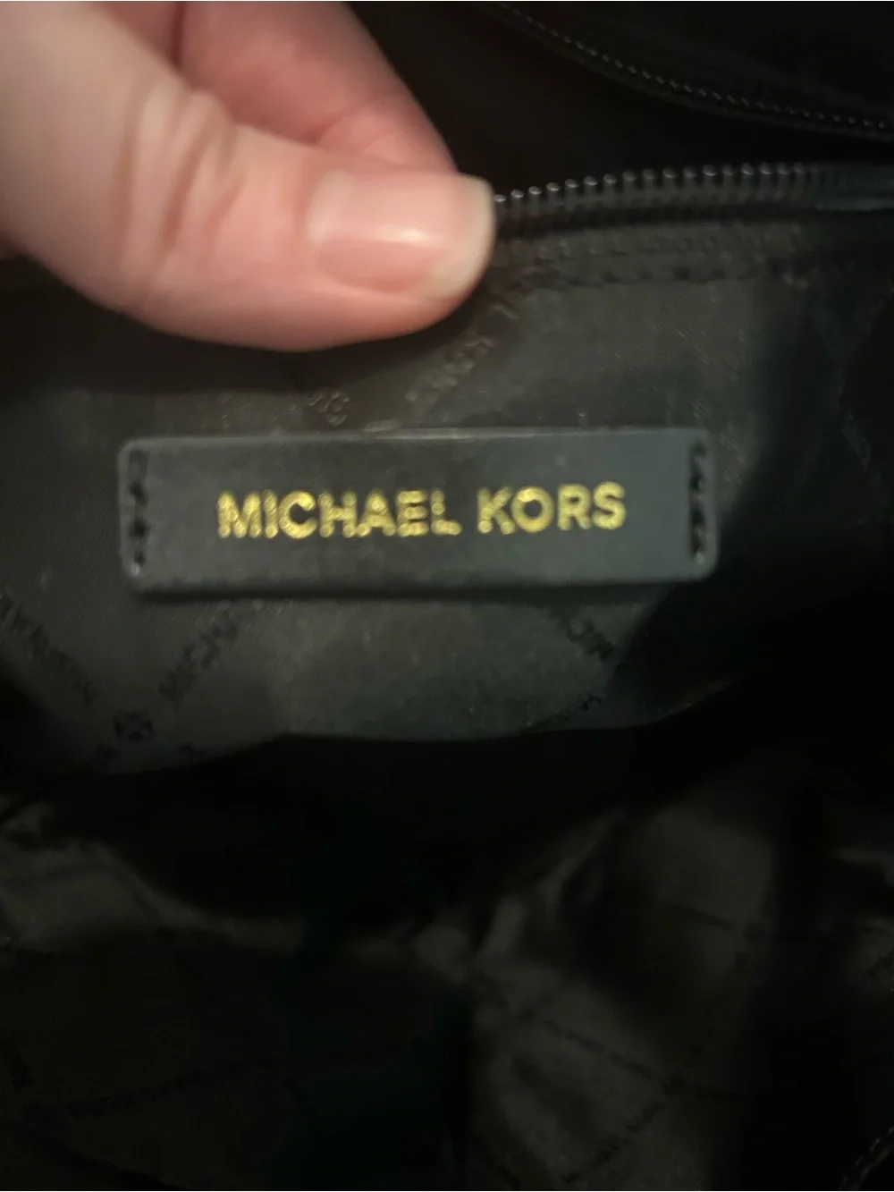 Michael Kors Authentic Pebble Leather Tote